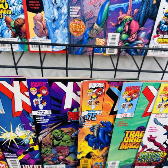 X-Men 64-78 Lot Marvel Psi War Operation Zero Tolerance - Picture 6 of 7